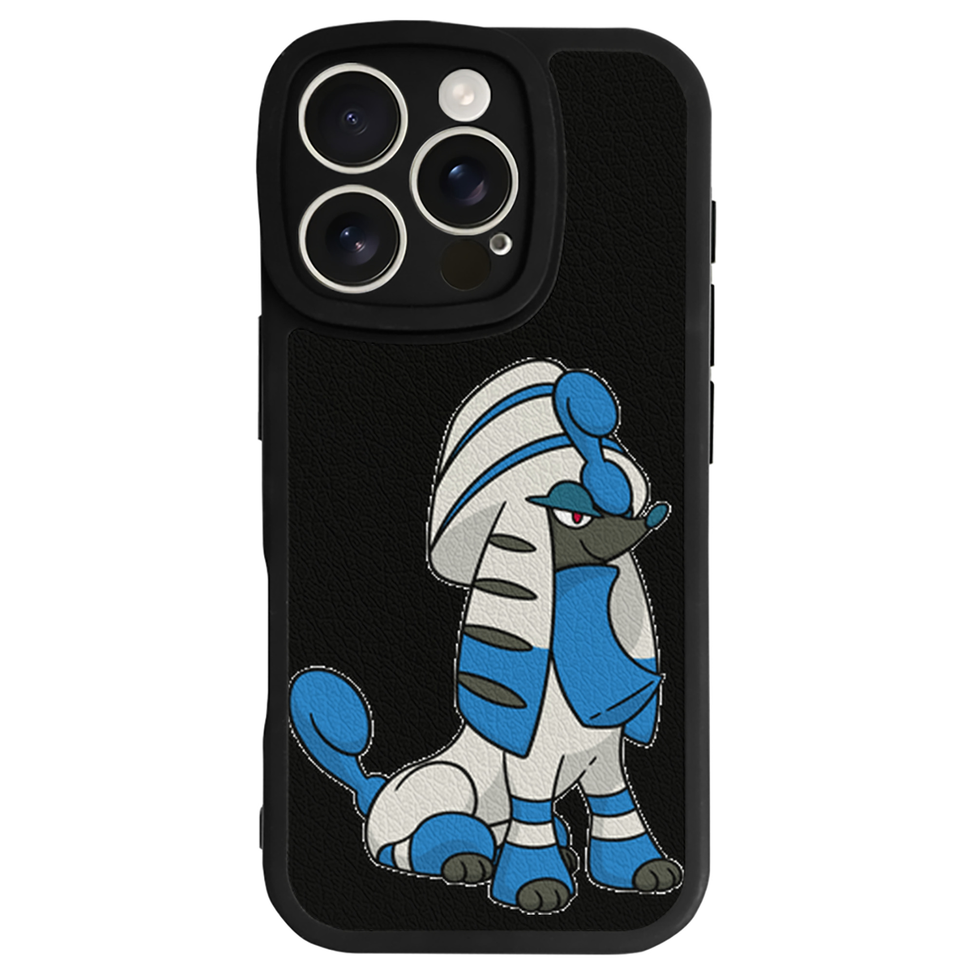 （画像用） ポケットモンスター Pokémon 【iPhone 16シリーズ対応】シリコンスマホケース（レザー調） 材質：シリコン